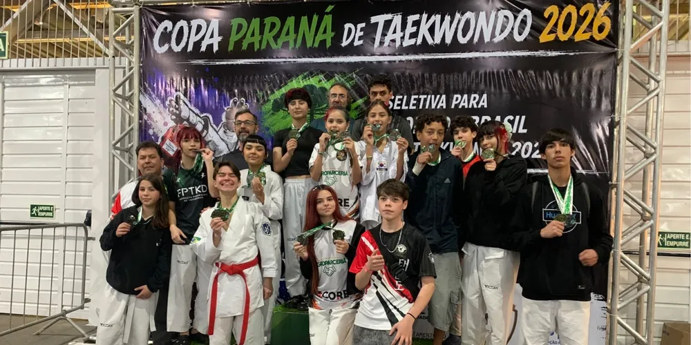 A participação na Copa Paraná contou ainda com o apoio da Secretaria Municipal de Esportes