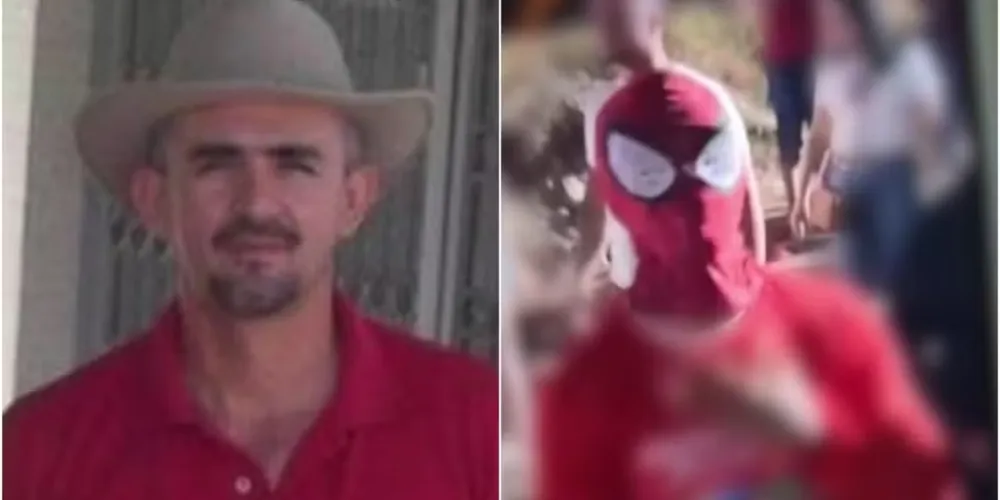 Suspeito de mater irmão de prefeita vestia máscara de homem-aranha