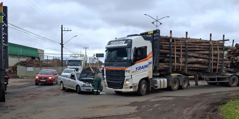 Segundo o Batalhão de Polícia Rodoviária (BPRv), o acidente não deixou vítimas