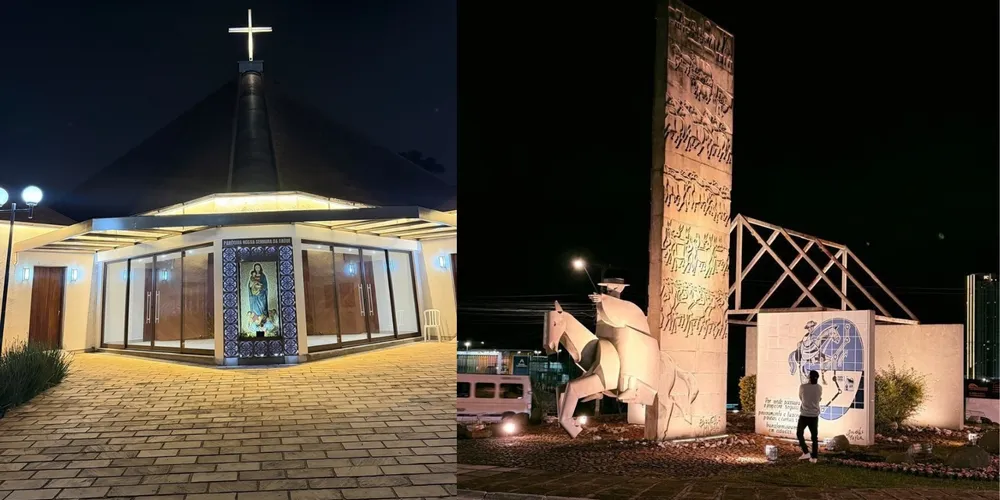 Nas igrejas, o projeto foi desenvolvido para destacar fachadas, torres e outros elementos arquitetônicos, criando uma nova percepção das construções durante o período noturno