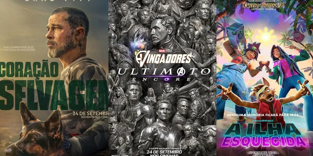 'Vingadores: Ultimato Encore', 'Coração Selvagem' e 'A Ilha Esquecida' estreiam nesta semana no cinema de Ponta Grossa
