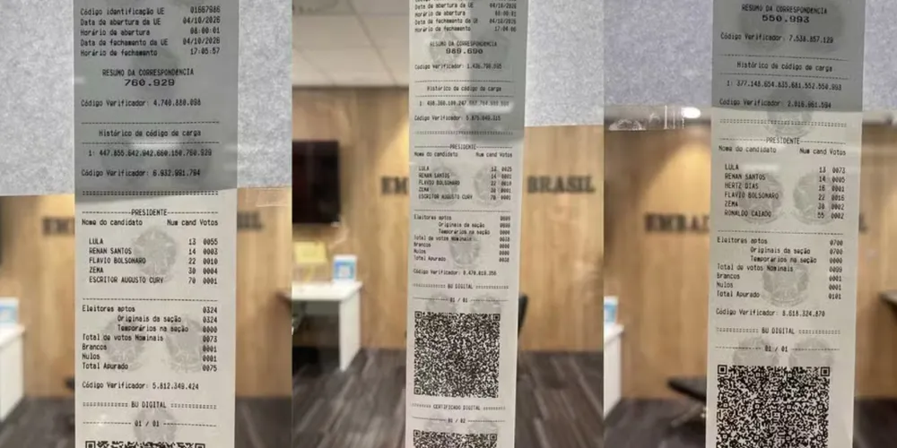 Boletins de urna da Nova Zelândia