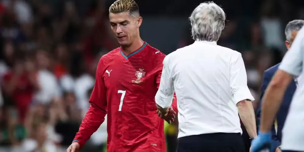 Cristiano Ronaldo ainda pediu desculpas aos portugueses por ter abandonado a seleção