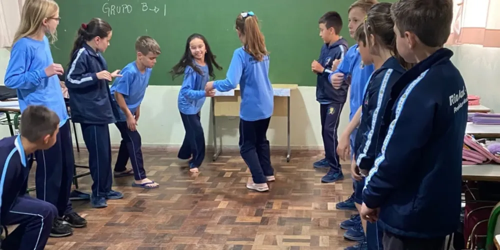 Estudantes puderam aprender com diversão em sala de aula