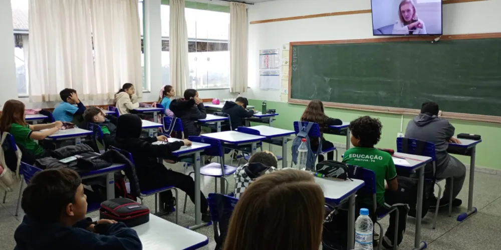 Conteúdo levou estudantes a imergirem na temática com amplas ações em sala de aula
