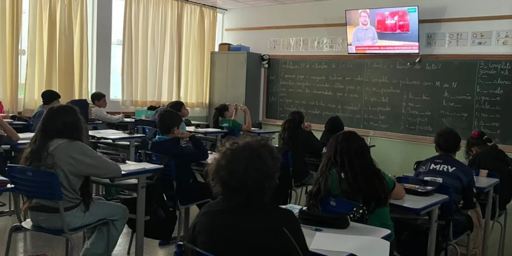 Educandos puderam usufruir ao máximo da aula do projeto e cooperativa de saúde