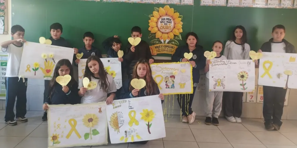 Estudantes foram protagonistas de ampla e assertiva ação em sala