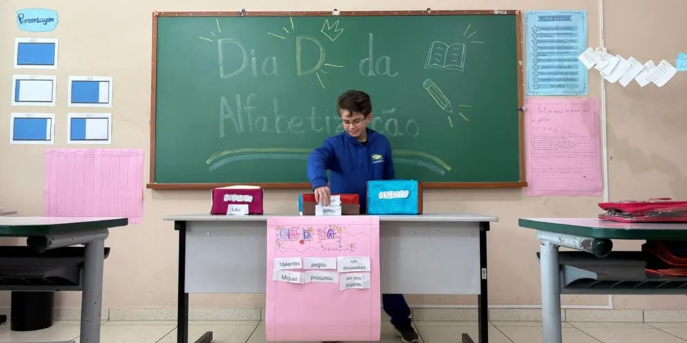 Estudantes puderam unir conhecimento e diversão em sala de aula
