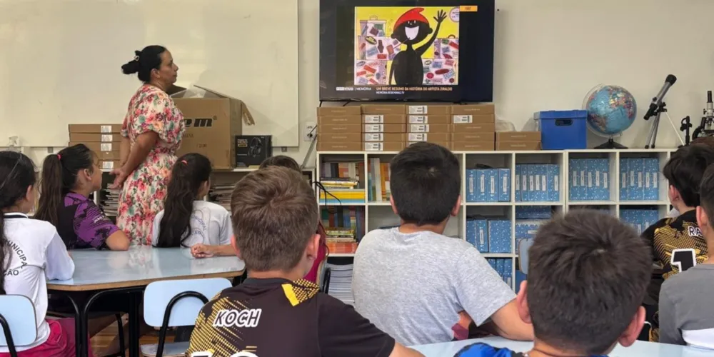 Educandos puderam ter imergir nos conteúdos com o projeto do Grupo aRede