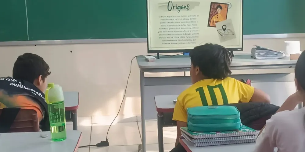 Conteúdo audiovisual foi destaque em sala
