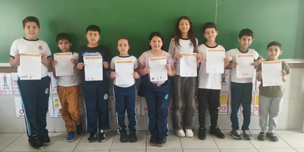 Educandos puderam desenvolver ações com conteúdos em sala