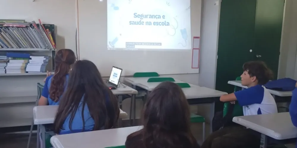 Educandos puderam imergir na temática com produção audiovisual