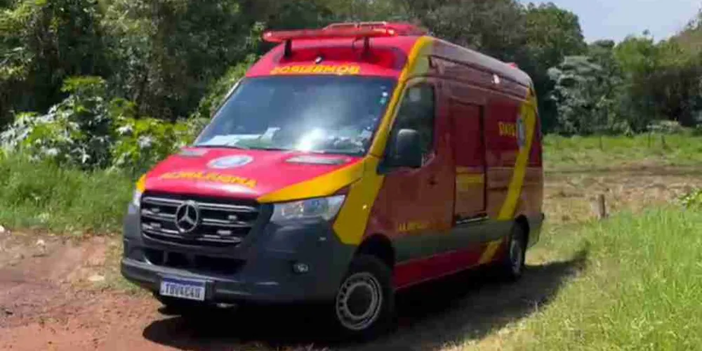 Ambulância do Serviço Integrado de Atendimento ao Trauma em Emergência (Siate)