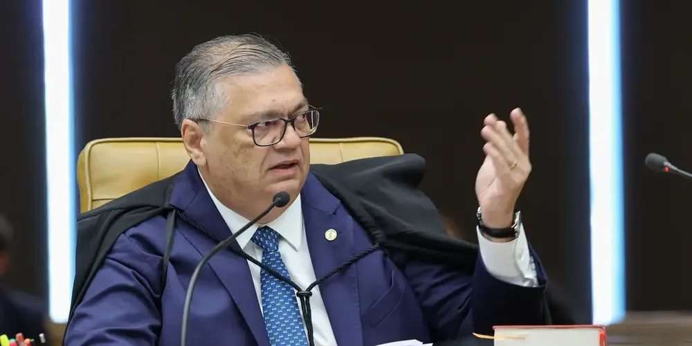 O ministro Flávio Dino, do Supremo Tribunal Federal (STF)