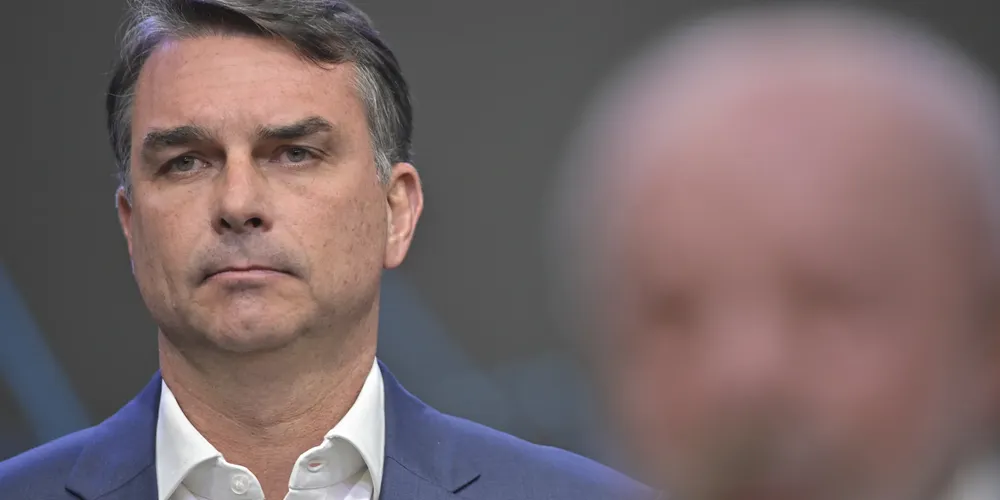 Candidato à Presidência da República Flávio Bolsonaro (PL)