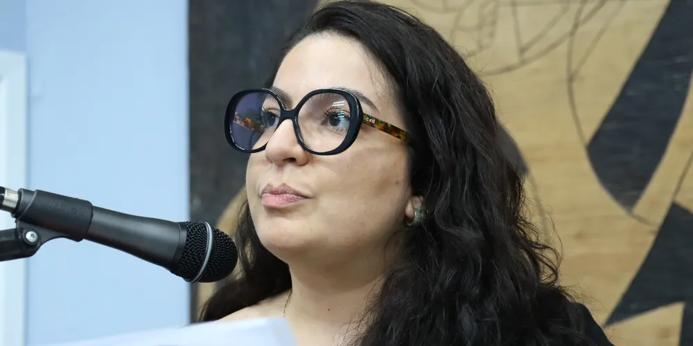 A diretora da Faculdade Unopar, Darinni Moreira Machado