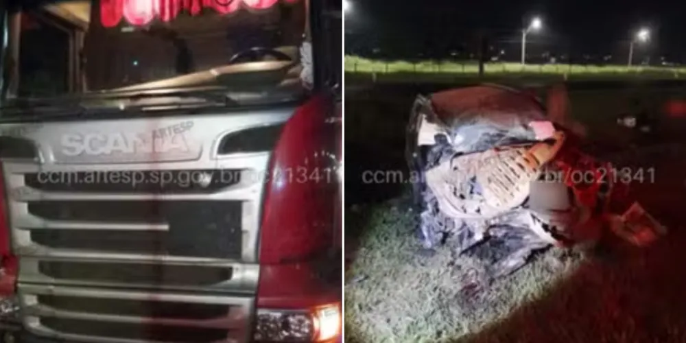Grave acidente ocorreu na SP-310, em Araraquara