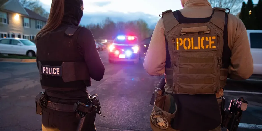 Agentes da polícia dos Estados Unidos