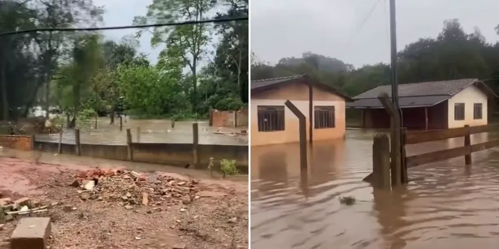 Registros foram feitos por moradores