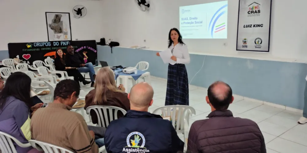 Atividade inaugural no CRAS Luiz King reuniu servidores e profissionais das Organizações da Sociedade Civil