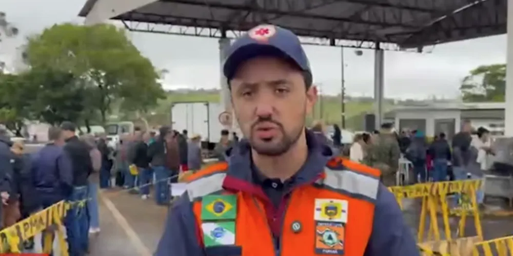 Prefeito de Apucarana, Rodolfo Mota, gravou um vídeo atualizando o cenário diretamente do Pátio de Máquinas da prefeitura