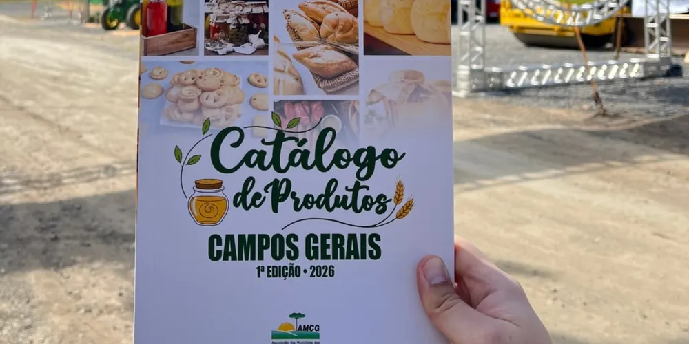 Catálogo de Produtos dos Campos Gerais – 1ª edição está disponível gratuitamente em formato digital
