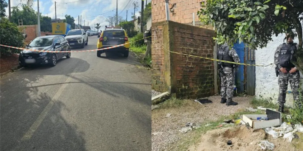 Confronto aconteceu durante uma tentativa de abordagem no bairro Gralha Azul