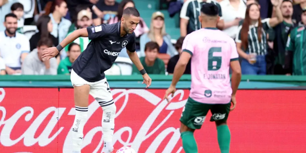 Momento de Coritiba x Botafogo pelo Campeonato Brasileiro