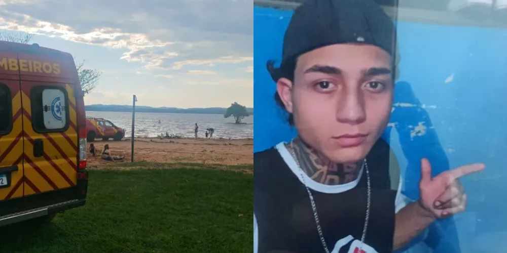As equipes localizaram o corpo do jovem nas águas do Lago de Itaipu após buscas intensas no fim de semana