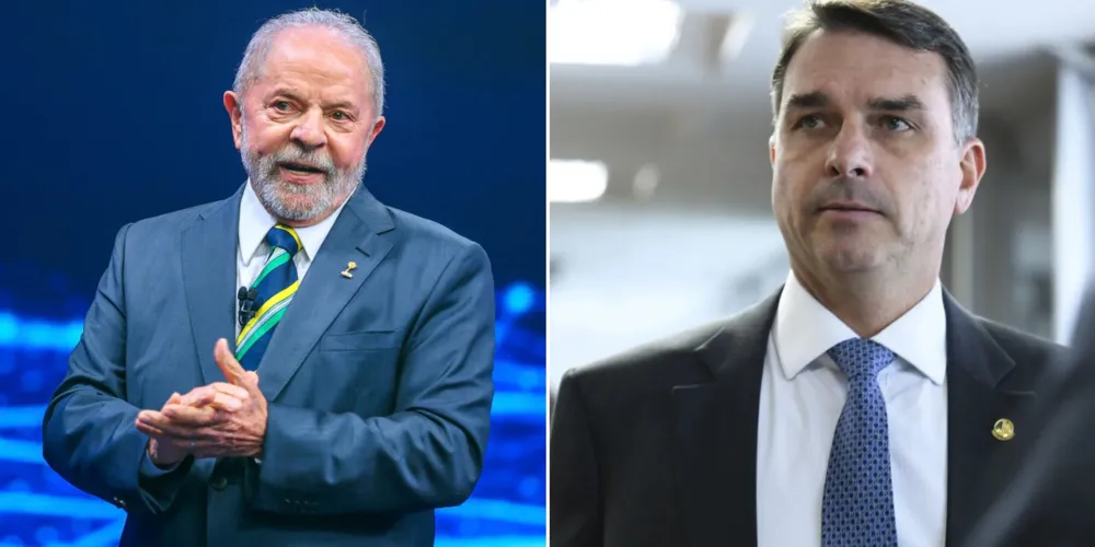 Pesquisas apontam que Lula e Flávio Bolsonaro serão os candidatos mais votados