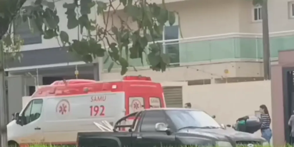 O Samu foi acionado e mobilizou equipes de Toledo