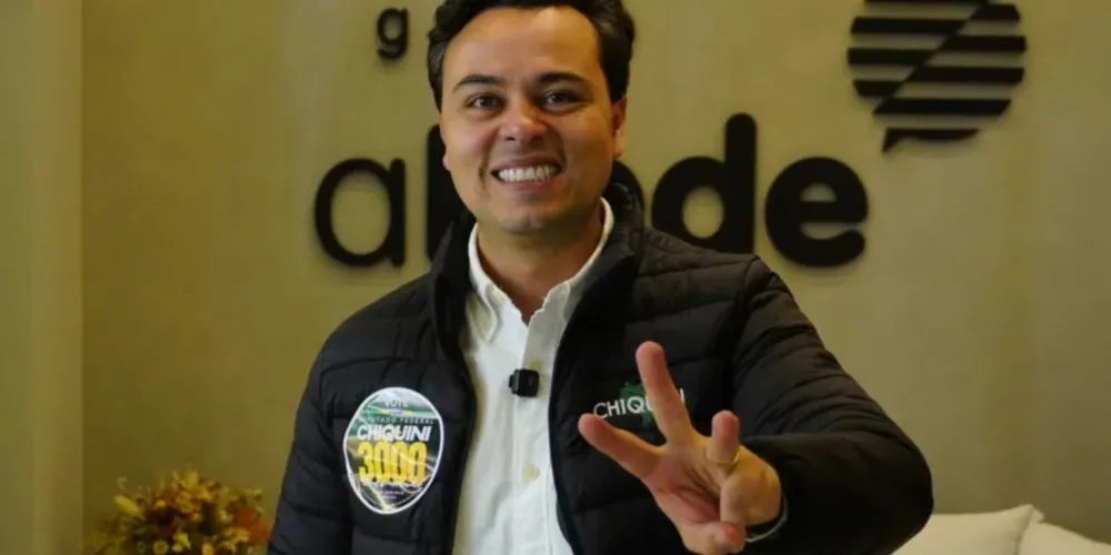 Candidato a deputado federal Jeffrey Chiquini (Novo)