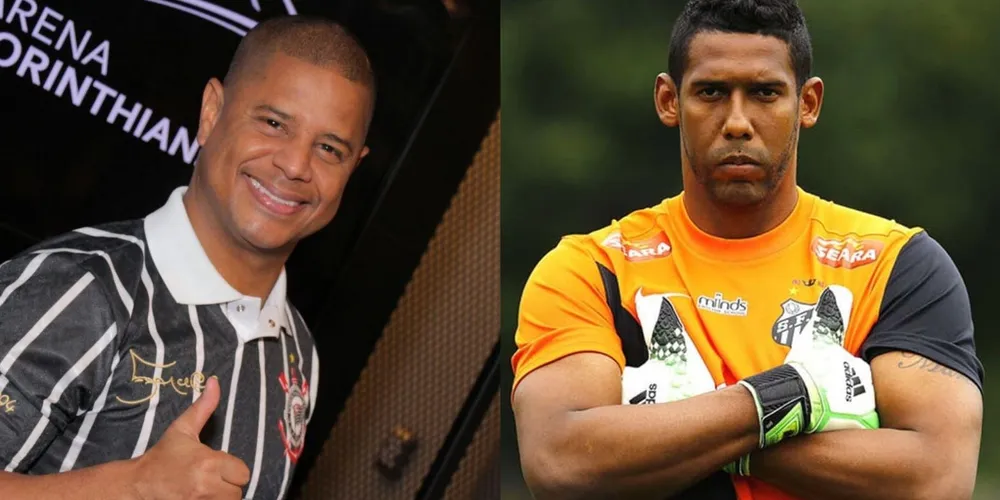 Marcelinho Carioca e Goleiro Aranha