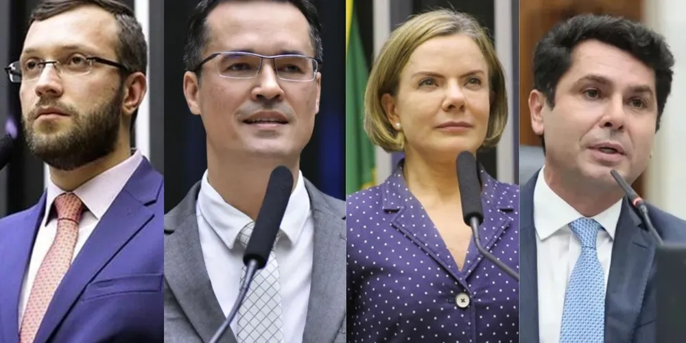 Filipe, Deltan, Gleisi e Curi