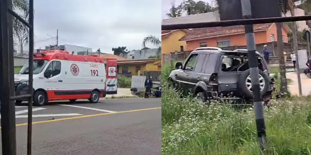 Colisão ocorreu na Avenida Anita Garibaldi