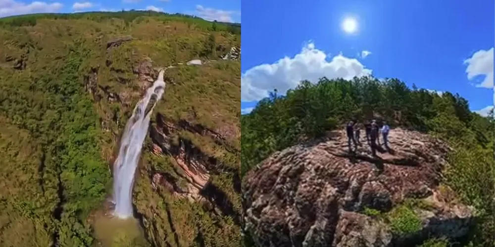 O Vale do Codó está localizado nas proximidades do Parque Estadual Vale do Codó