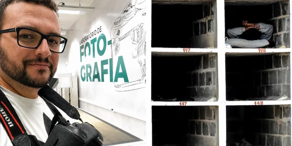 Clebert Gustavo, autor da foto 'Morto Vivo'