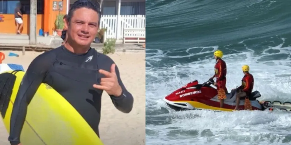 Surfista encontrado sem vida