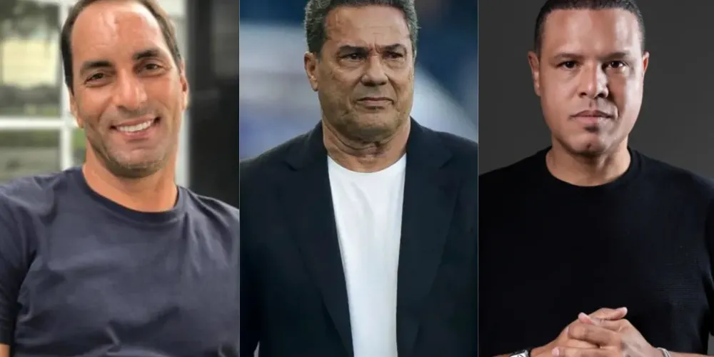 Edmundo, Vanderlei Luxemburgo e Luis Fabiano não conseguiram se eleger