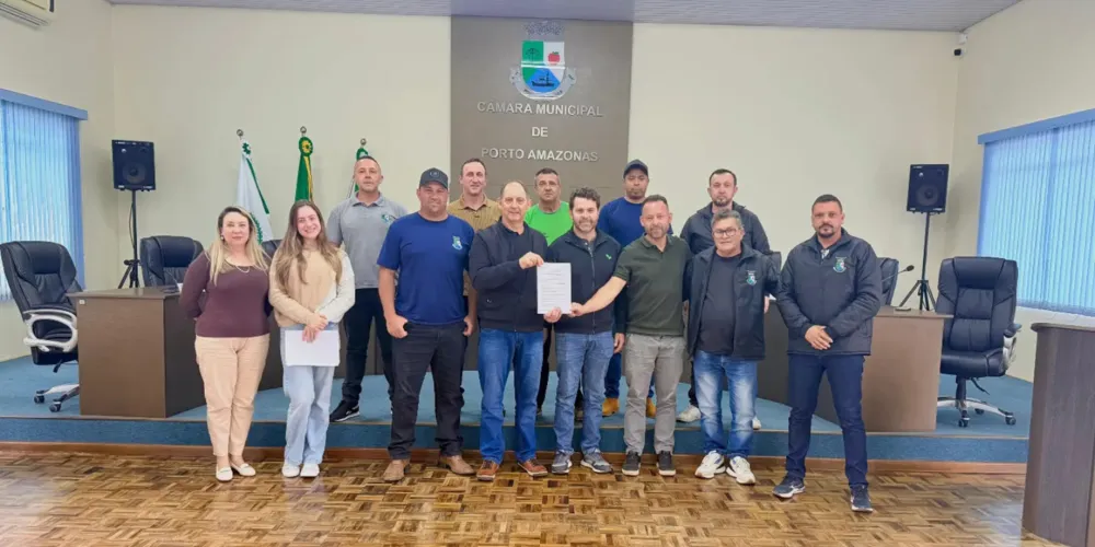 A entrega da proposta de investimentos foi formalizada na Câmara dos Vereadores
