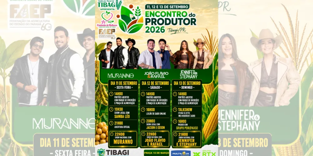 Encontro abre espaço para palestras, reuniões e conversas sobre o setor rural, empreendedorismo e negócios