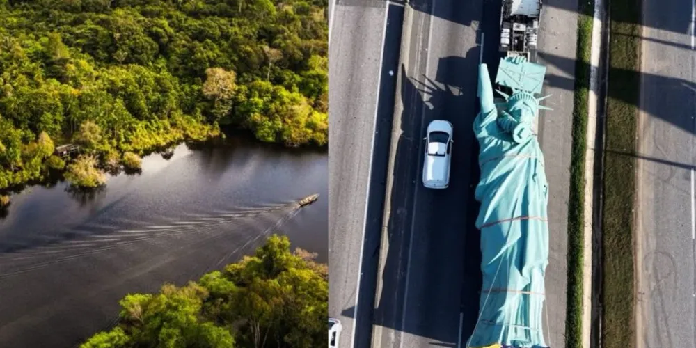 A estrutura foi embarcada no dia 21 de setembro e tem pela frente uma viagem de aproximadamente 30 dias até o destino final