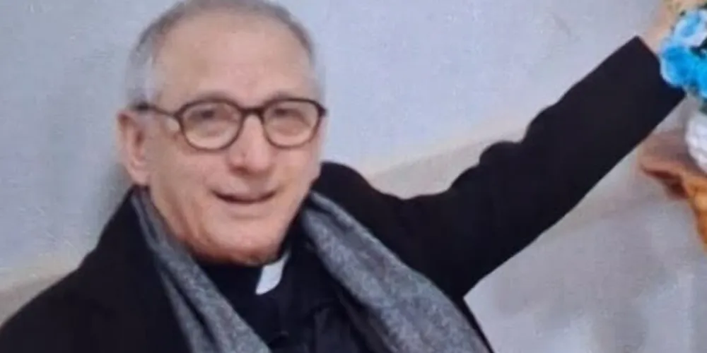 O padre Mário Casassa, falecido nesta quinta-feira, 1º de outubro