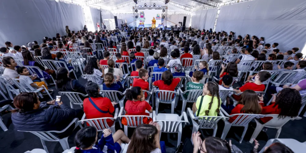 A feira estimulou a leitura e proporcionou experiências para a formação de novos leitores