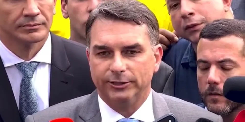 Candidato à Presidência da República, Flávio Bolsonaro (PL)