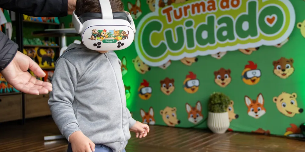 Iniciativa marcou a apresentação dos quatro novos mascotes da cooperativa e de uma nova experiência de realidade virtual