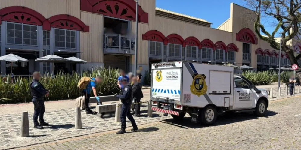 O corpo do homem foi encaminhado à Polícia Científica em Curitiba