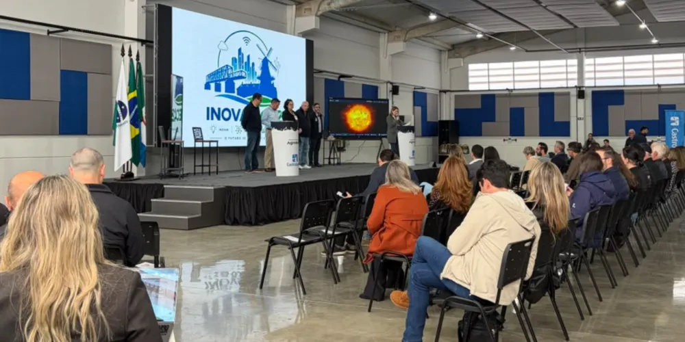 Abertura do InovaTec42 ocorreu nesta quinta-feira, em Castro
