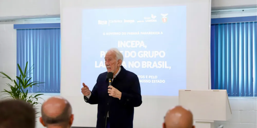 Anúncio contou com a presença do governador em exercício Darci Piana