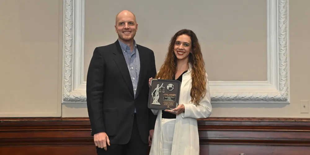 Renata foi homenageada na categoria In-House, voltada a profissionais que atuam como advogados corporativos dentro de organizações